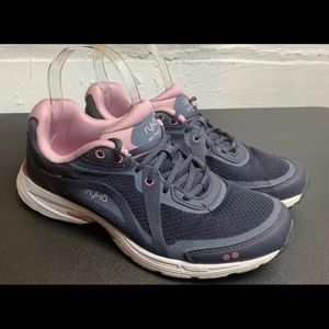 Ryka Sky Walk Fit Women’s Size 6.5M Walking Shoes Sneakers Athletic Pink & Grey